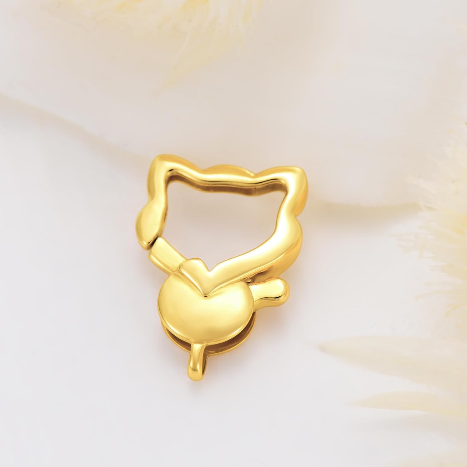 14K Yellow Gold Clasp for DIY Necklace Bracelet Jewelry Making, Lobster Clasp Extender Necklace Clasp Connector Bracelet Extension(Style 8) - Image 5