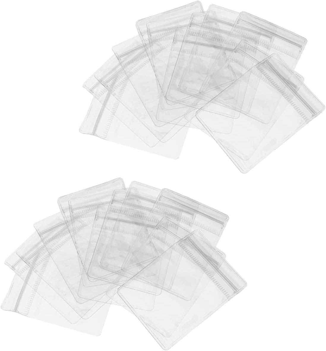 JEWEDECO 100pcs Storage Bag Necklace Organizer Bag Storage