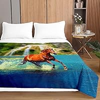 Copriletto Trapuntato Cavallo 3D Surwin - Morbida Microfibra Per Letto Singolo E Matrimoniale - Foto 11