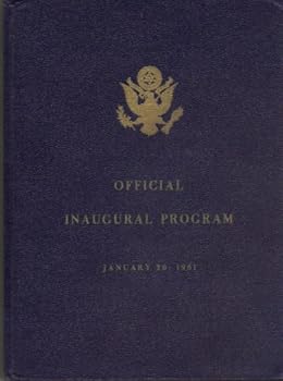 Hardcover Official Inaugural Program January 20, 1961 Book
