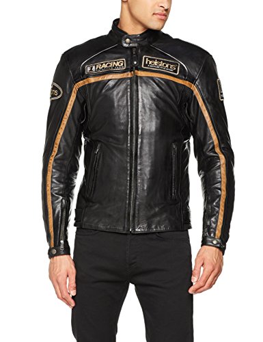 Helstons Motorcycle jackets Daytona Homme Leather Rag Black, Black
