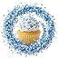Blue White