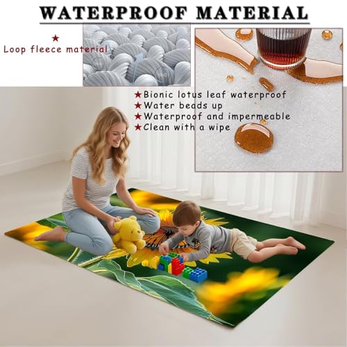 Tapis antidérapant imperméable 50x80cm lavable pour sol glissant - 3
