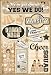 KAREN FOSTER Design Acid and Lignin Free Scrapbooking Sticker Sheet, Cheer Camp