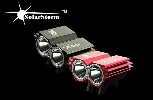 Miniatura 6 de Solarstorm X2 5000Lm 2x CREE XML U2 LED Cycling Front Bicycle Bike Light HeadLight Headlamp