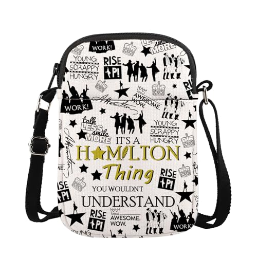 MAOFAED Musical Lover Gift, Musical Theatre Gift, Drama Teacher Gifts, Crossbody Bag for Actress