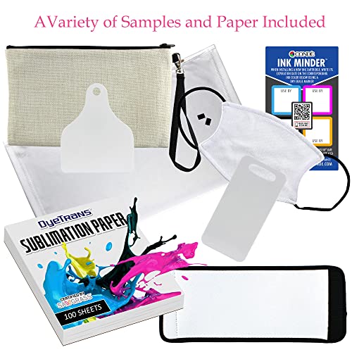 Sg500 Sawgrass Sublimation Printer & Sublijet Uhd Starter Installation Kit For Dye Sublimation Blank Printing, Sublimation Ink, Samples, And Paper Included #TOP2