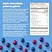 Unreal Dark Chocolate Peanut Gems | Certified Vegan Fair Trade, Non-GMO | Made with Gluten Free Ingredients and Colors from Nature | No Sugar Alcohols or Soy 1.5 Oz (Pack of 12)
