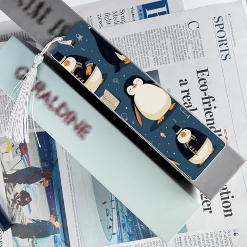 Marque-page pingouin à pompons pour ne plus corner vos livres - 6
