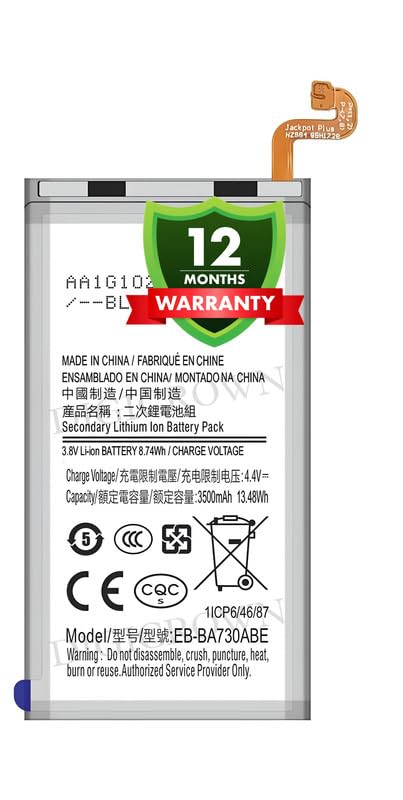 Image of Original EB-BA730ABE Battery Compatible for Samsung Galaxy A8+ (2018) (SM-A730F) - (3500mAh) - 1 Year Warranty DF7