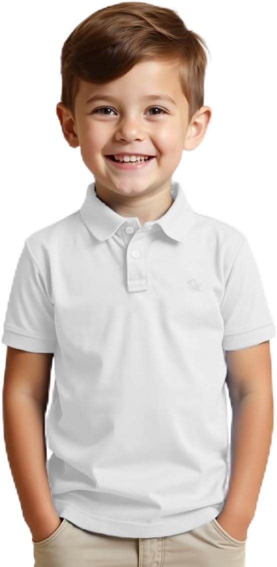 Camisa Polo Basica Infantil Masculina