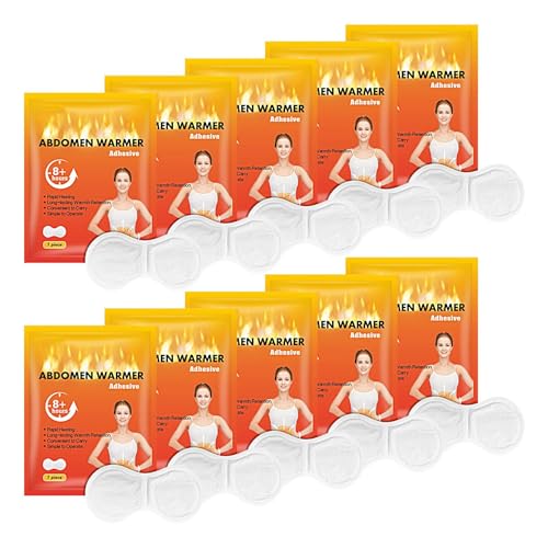 Patches de calefacción, parche caliente, calentadores de agua de auto -refreabilitación reutilizables | Rófalamiento de calefacción menstrual portátil de 10x invierno,