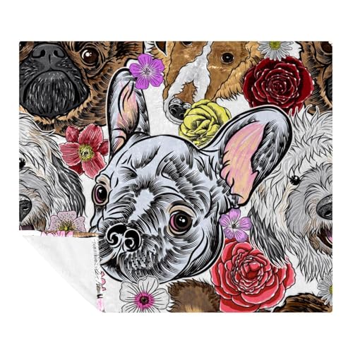 Couverture plaid Labradoodle pour canapé et lit cosy - 2