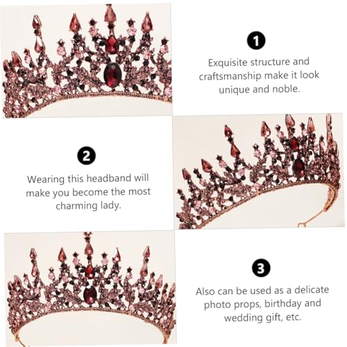 Couronne femme pour mariage et accessoire de coiffure idéal bal ou Halloween - 3