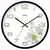 ZJN-JN Wanduhr WANDBORDUHR Hauptdekor mutet Karikatur Uhren Quarz-Uhr ist EIN Familienrestaurant Büroraum ist ideal for jeden room8In, Metall Basic (Farbe: -, Größe: -)