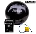 Platinum Health Unisex 2000lbs Static Strength Exercise/Yoga Fitness Stability Ball with Foot Pump (Black, 65 Centimeters)