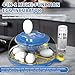 VibeHaven 18 Egg Incubator with Automatic Egg Turning & Humidity Control - Perfect for Hatching Chicken, Duck, and Quail Eggs | 360° Viewing Window, Temperature Control, Ideal for Farm, Lab