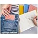 DIBALIYI 6 Pcs Pocket Notebooks, Mini Diary Notepad Memo Book, Small Button Journal, Portable Snap Note Book for School Office Supplies, Kawaii Notebook for Girls Women Gifts