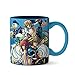 Silver Buffalo KH110134 Kingdom Hearts Stacked Group Jumbo Ceramic Mug, 20-ounces, Multicolor