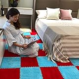 起毛ジョイントマット ふわふわ 10枚セット ラグ カーペット 保温防寒 床暖房対応 タイルカーペット ジョイントマット 防音 抗菌防臭 防ダニ 大判 自由に組み合わせ 滑らない フロアマット 赤ちゃん ベビー 子供部屋