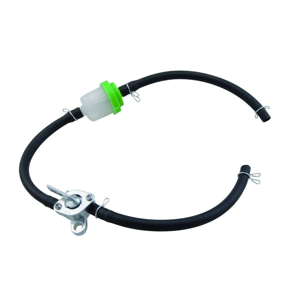 Buy GOOFIT Inline Fuel Hose Oil Filter Petrol Switch for 50cc 110cc