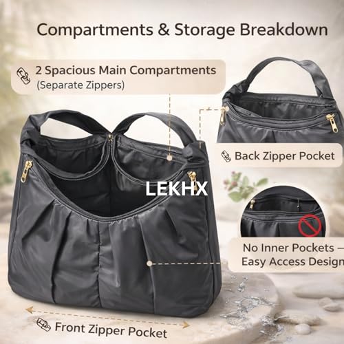 Image of LX LEKHX Women's Tote Bags - Stylish Handbags for Office, College & Party Use | Spacious & Trendy Shoulder Bag for Work, Casual & Evening | Durable, Lightweight & Fashionable Tote for Women