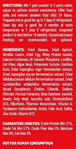 Pangea Fruit Mix Apricot Complete Crested Gecko Food 2 oz - Image 3