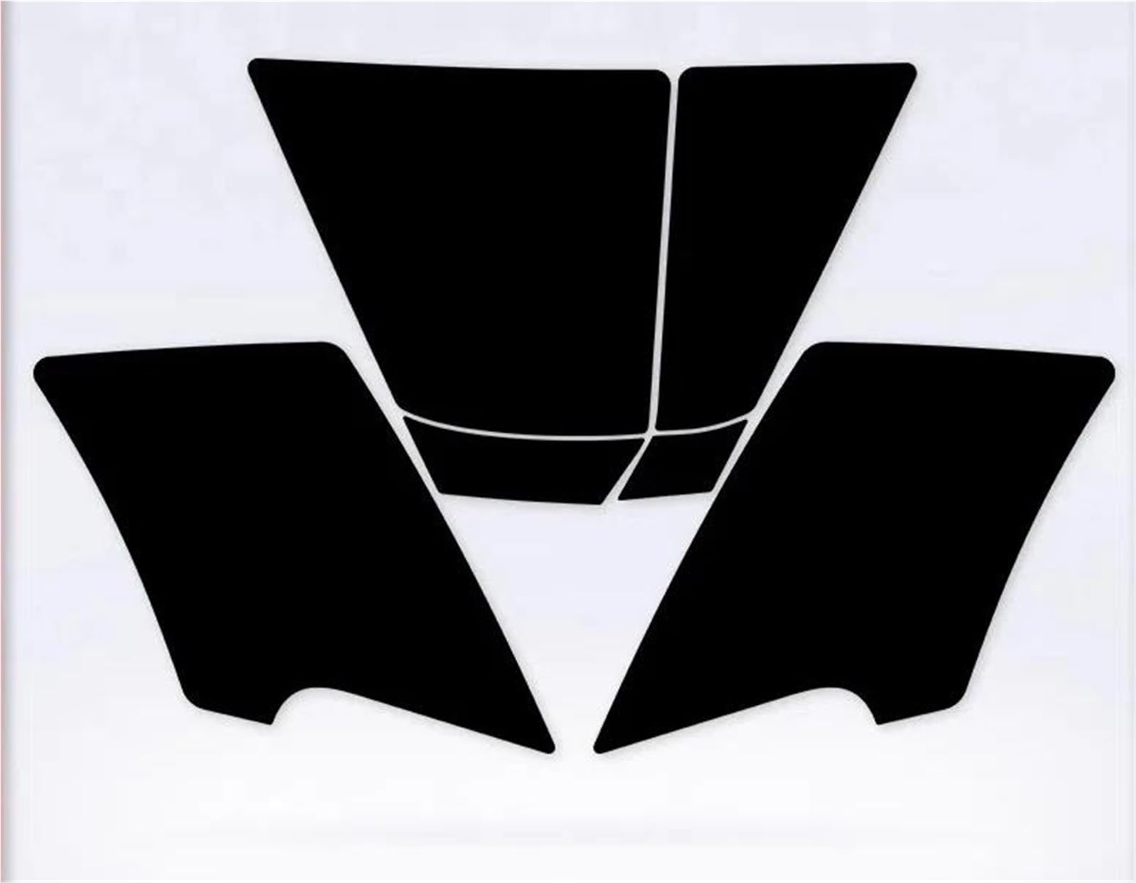 for F900GS 2025 Motorcycle Body Fairing Sticker Tank Pads Gas Grip Traction Protector Fairing Sticker(Color1)