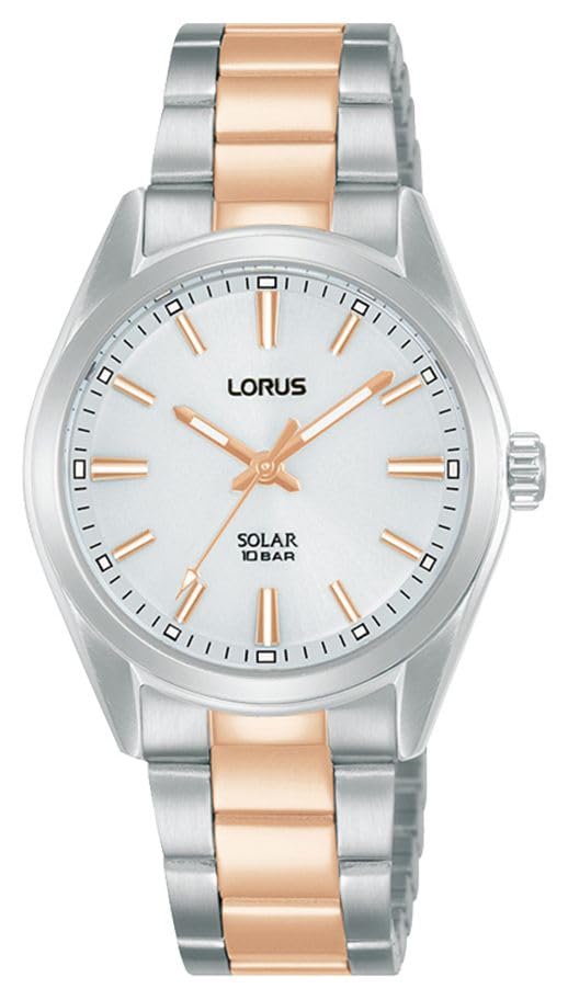 Lorus Watches Sports Solar 3 Hands Watch One Size