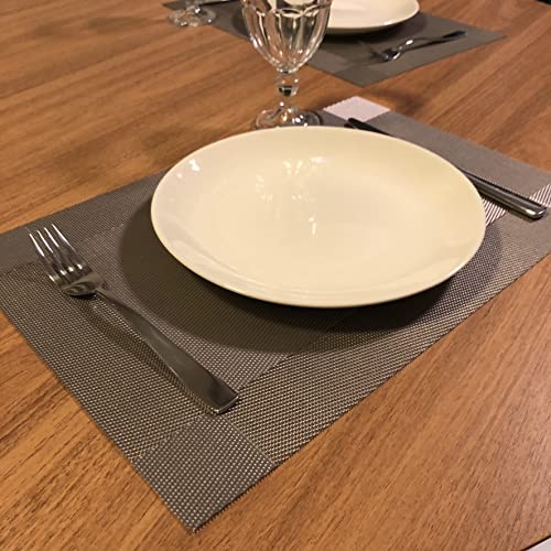 Kit Jogo Americano 6 Pçs - Oferta (Prata)