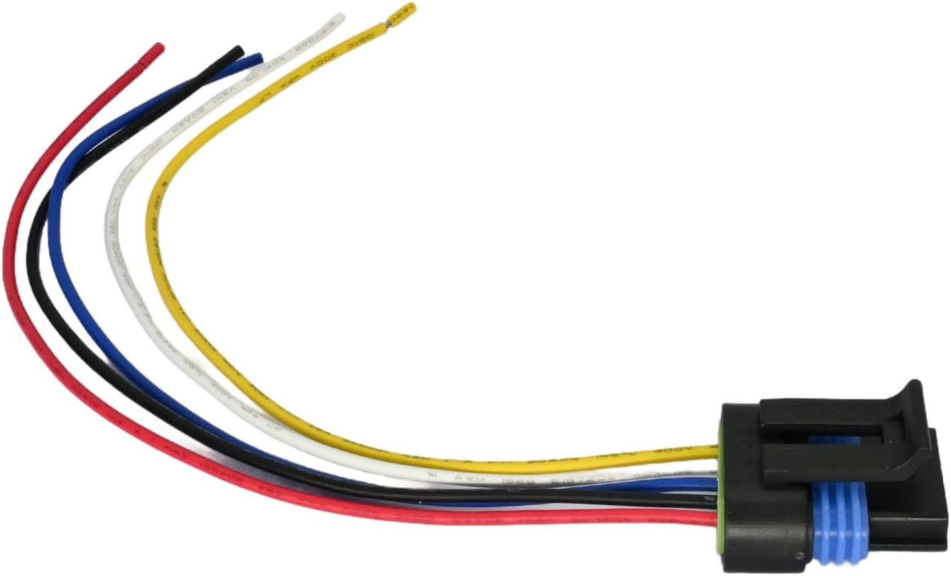 S-605, 15305932, 88862234, PT1072 EGR Valve Connector Wiring Harness Compatible with Chevrolet Malibu Impala Equinox Uplander Monte Carlo Venture Express 3500 Lumina B7 Beretta
