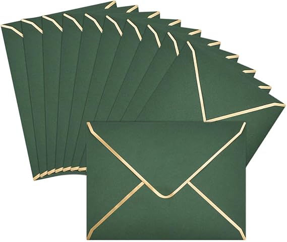 Busta Kraft - Busta Vintage, Marrone, Buste Vergine, Per Biglietti Regalo Per Feste Di - Foto 5