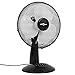 SKM Ventilateur de Table 3 Vitesses 30 cm 40 W Noir-456