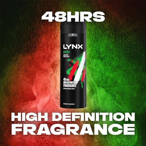 Lynx Africa Men's Fragrance, Aluminium Free Masculine Body Spray Deodorant, Fresh And Long Lasting Odour Protection, 10 Pack of 200m. - Image 5