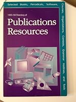 1993-94 Directory of Publications Resources 093501215X Book Cover