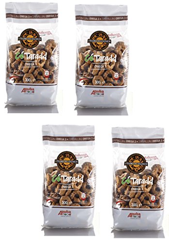 I Tesori di Canusium: Ce Taradd Omega 3, Taralli Flax Seed Taste 10.58 Ounce (300gr) Package (Pack of 4) [ Italian Import ]