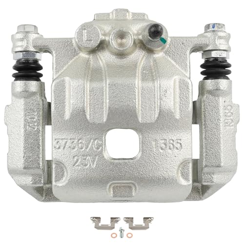 Image of SCITOO 18B5304 Front Left Disc Brake Caliper w /Bracket For Ford For Fiesta 2011-2019,Single Piston