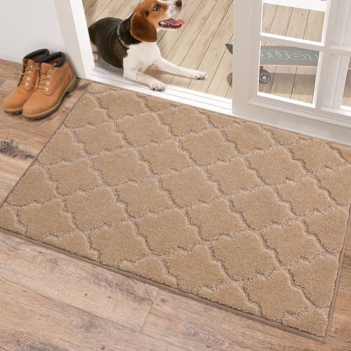 COSY HOMEER Front Door Mat 60x90 CM, Dirt Trapper Floor Mat