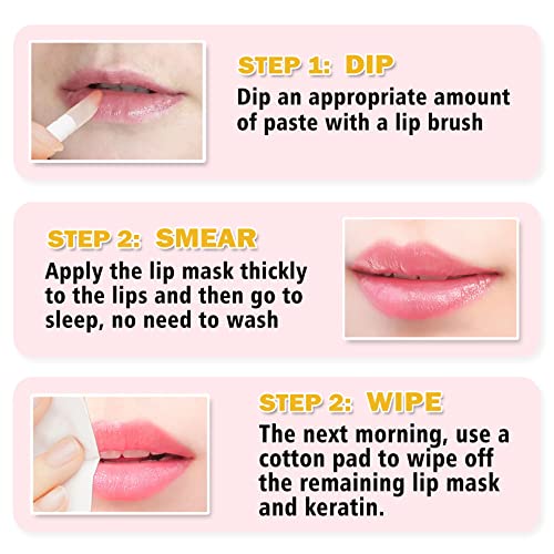 Honey Pot Bee Balm Lip Balm With Honey Spoon,Honey Lip Sleeping Mask Overnight 24Hr Repair Lip Reduces Lip Lines,Exfoliator Moisturizing Moisture Dry & Chapped Lip Care Products #TOP5