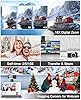 ToAuite 4K Digital Camera with Viewfinder, 48MP Autofocus Vlogging Camera for Photography and Video, Anti-Shake 16X Zoom Travel Portable Camera with Flash 32GB Card, Selfie YouTube Cameras with Dial