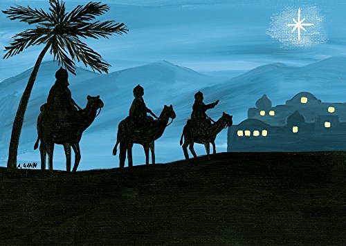 Set of 15 Christmas Cards - Magi