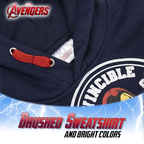 Sweat Avengers pour enfant 8 ans fini le froid avec ce pull à capuche