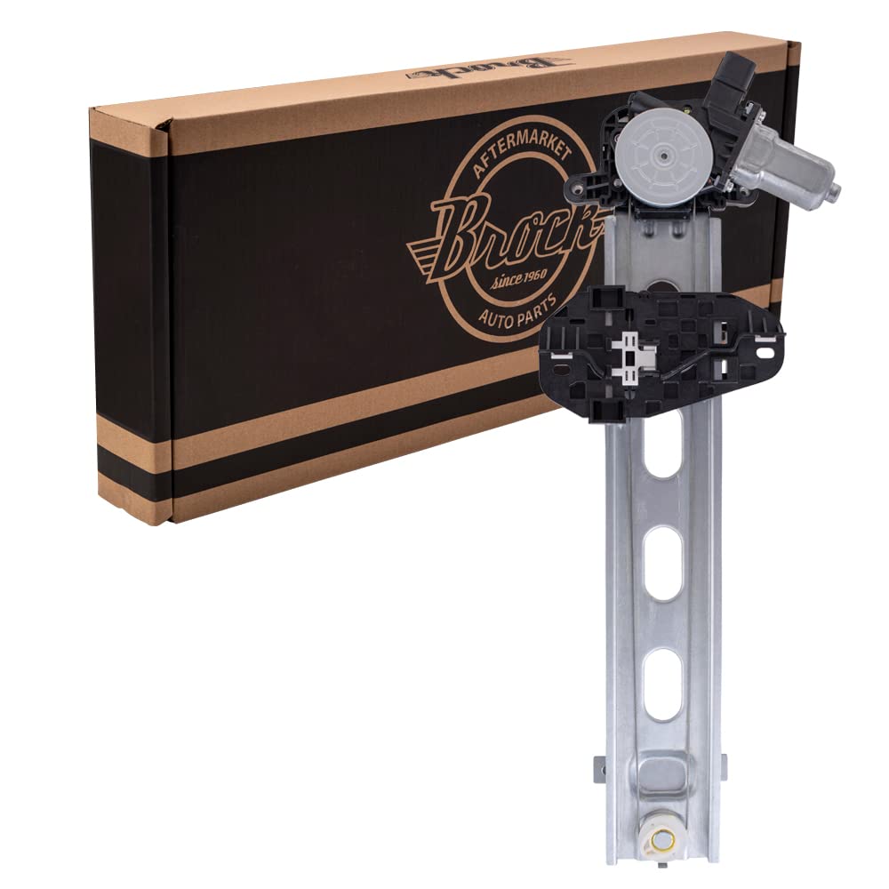 Brock Replacement Drivers Front Power Window Lift Regulator with Motor Assembly Compatible with 06-11 Civic 72250-SVA-A02