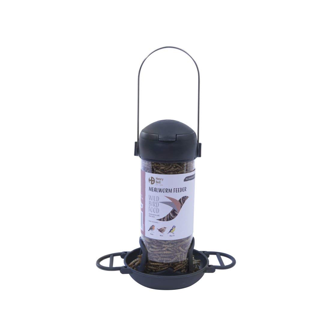 Henry Bell Ready To Feed Filled Mealworm Feeder,clear