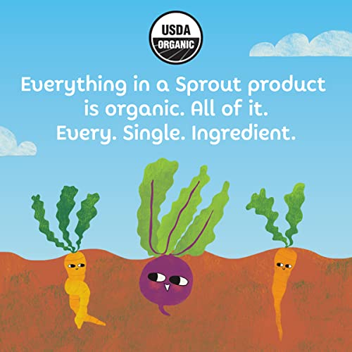 Sprout Organics, Sweet Potato, White Beans & Cinnamon, 6+ Month Pouches, 3.5 Oz (12-Count) #TOP7