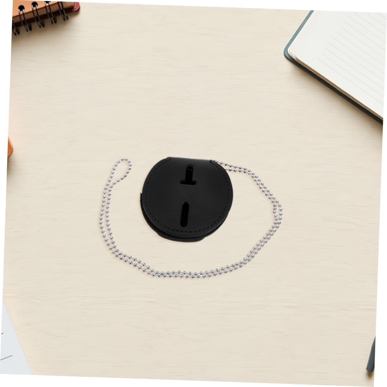 POPETPOP 7pezzi Porta Badge in Pelle Pu Con Clip in Porta Spilla Per Eventi Di Lavoro Accessori Da Ufficio Multiuso Design Leggero Ed Ergonomico
