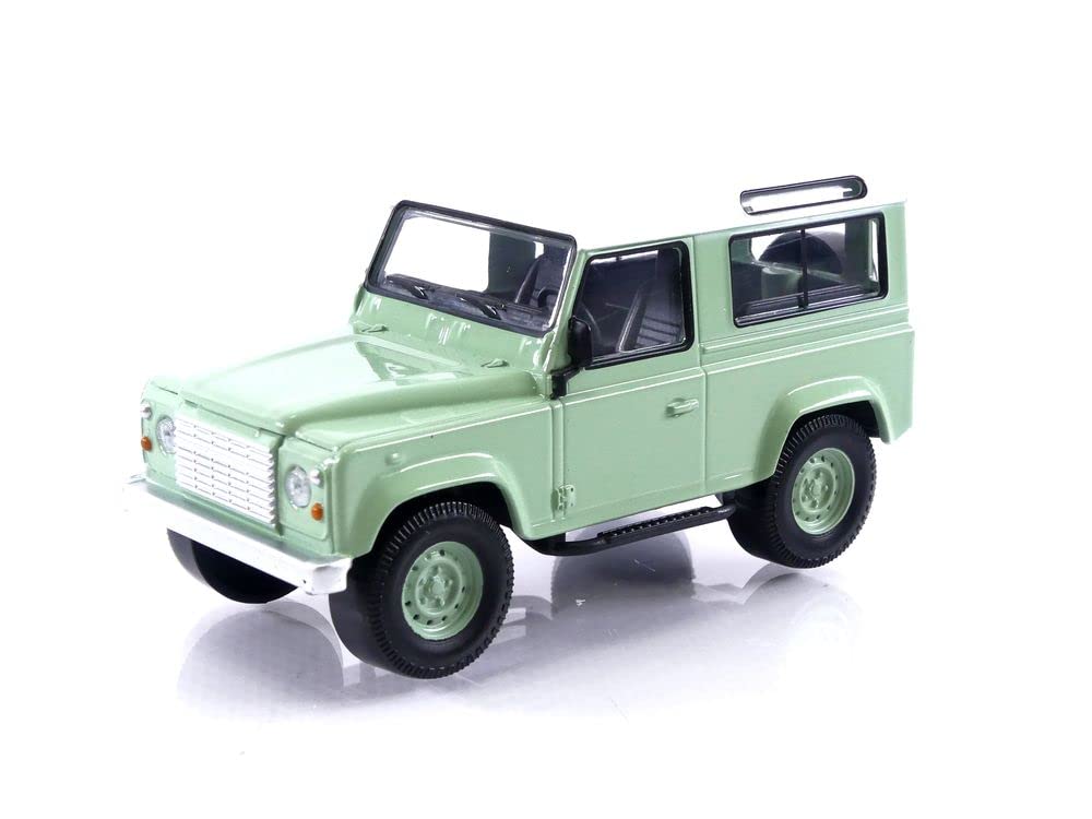 Norev 1:43 Land Rover Defender 1995 - Green & White, Multicolor