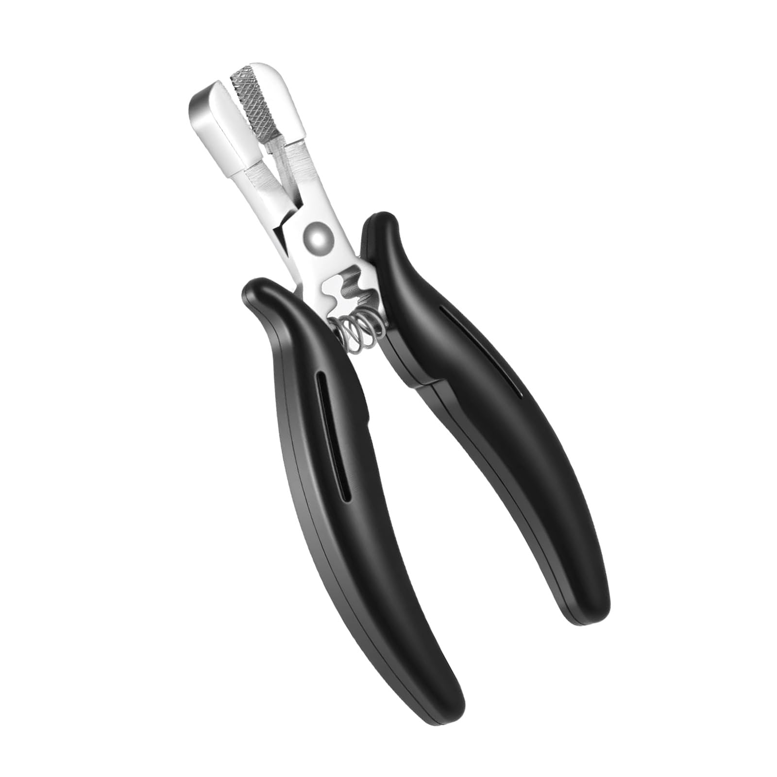 Haarverlängerungszange – Schwarz, 15 Cm, Mit 10-teiligem Kamm-Set, Für Bonding Extensions & Dreadlocks