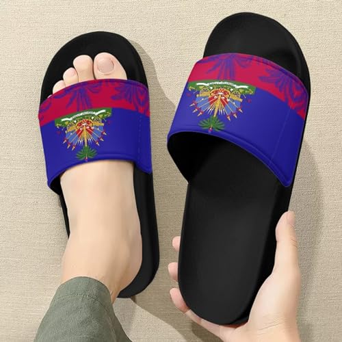 Image of Footwear for Mens Open Toe Athletic Sandals Anti-Slip Sole Slide Sandals Pillow House Flat Shoes Comfortable Slip On Slippers for Indoor & Outdoor