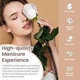 VANREESA Gel Nail Kit, 24 Colours Gel Nail Polish Set with Lamp Starter Kit Brown Red Dark Gels Polish Set with Manicure Tools DIY at Home Gifts for Women - Image 3